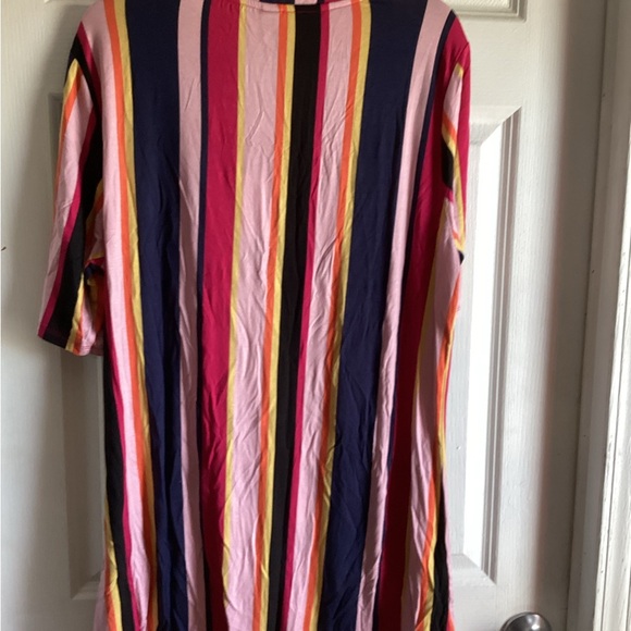 Agnes and Dora NWT striped short sleeve button up XL - Picture 5 of 5